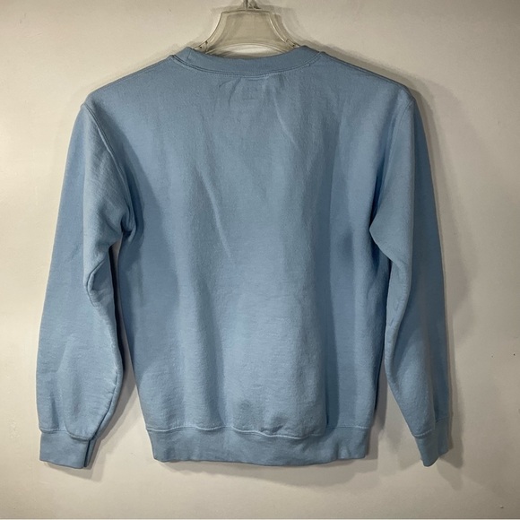 Sunkissed Coconut Sweatshirt Maui Hawaii Light Blue Longsleeve Crew Neck Size S - Picture 3 of 8